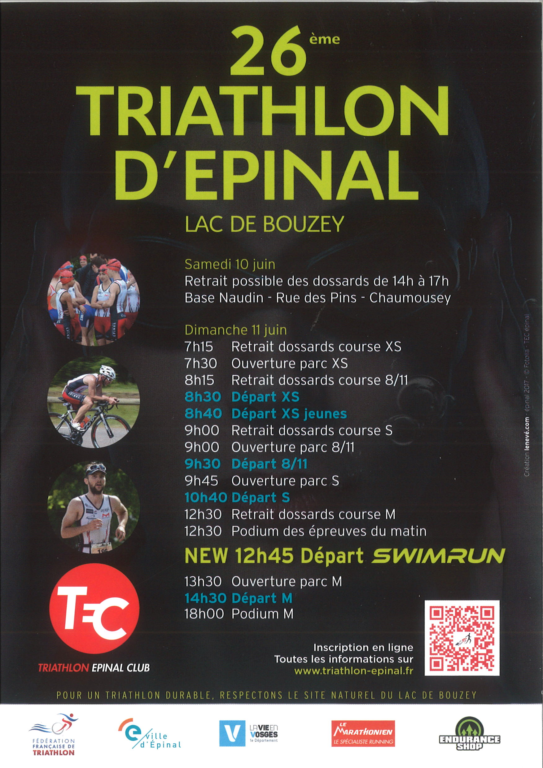 Triathlon de Bouzey – 11/06/17