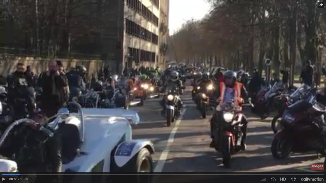80 km/h : plus de 800 motos dans les rues d’Épinal