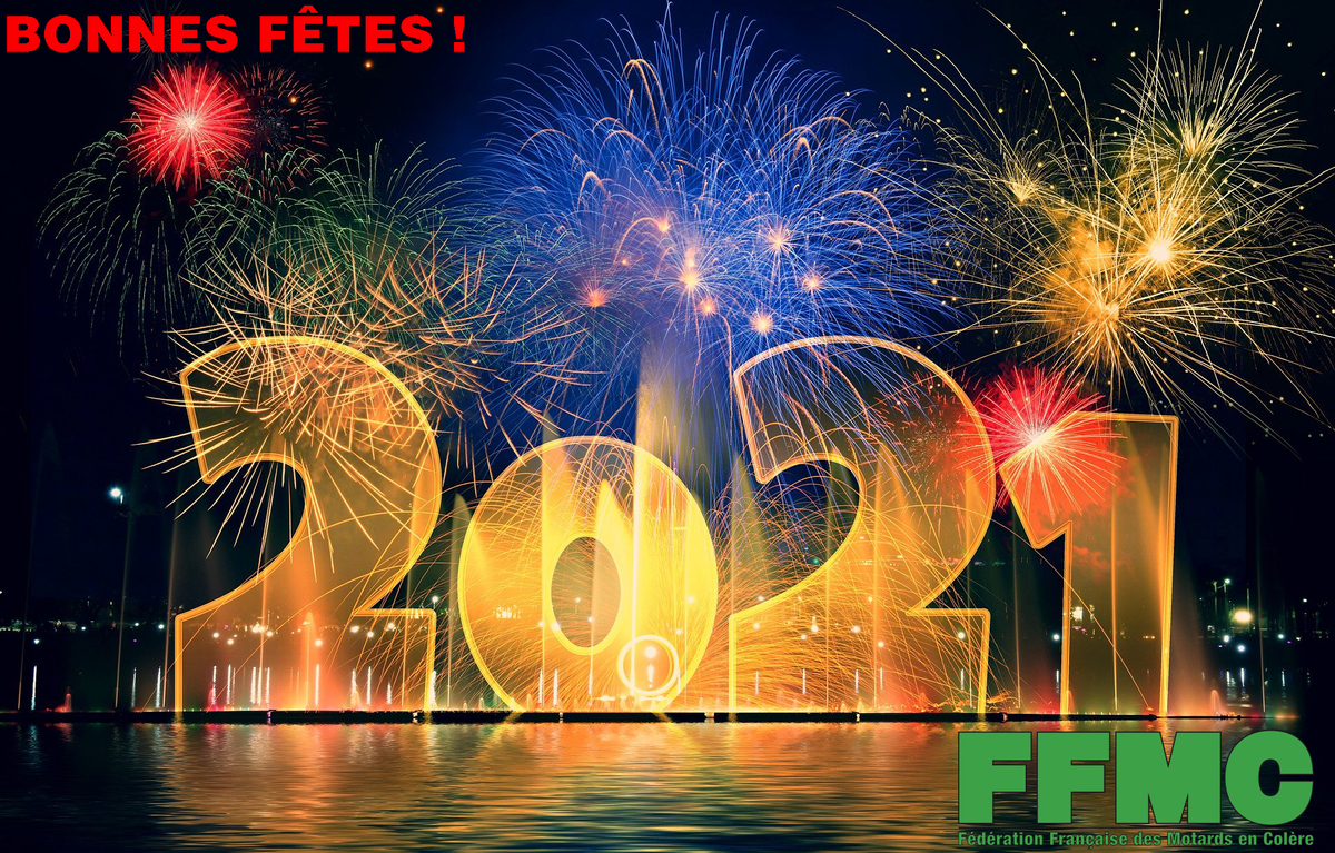 La FFMC nationale te souhaite de bonnes fêtes !