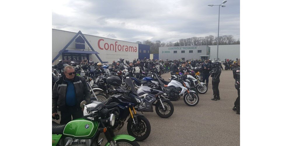 Réforme du contrôle technique : les motards fustigent l’Union européenne dans les rues d’Épinal