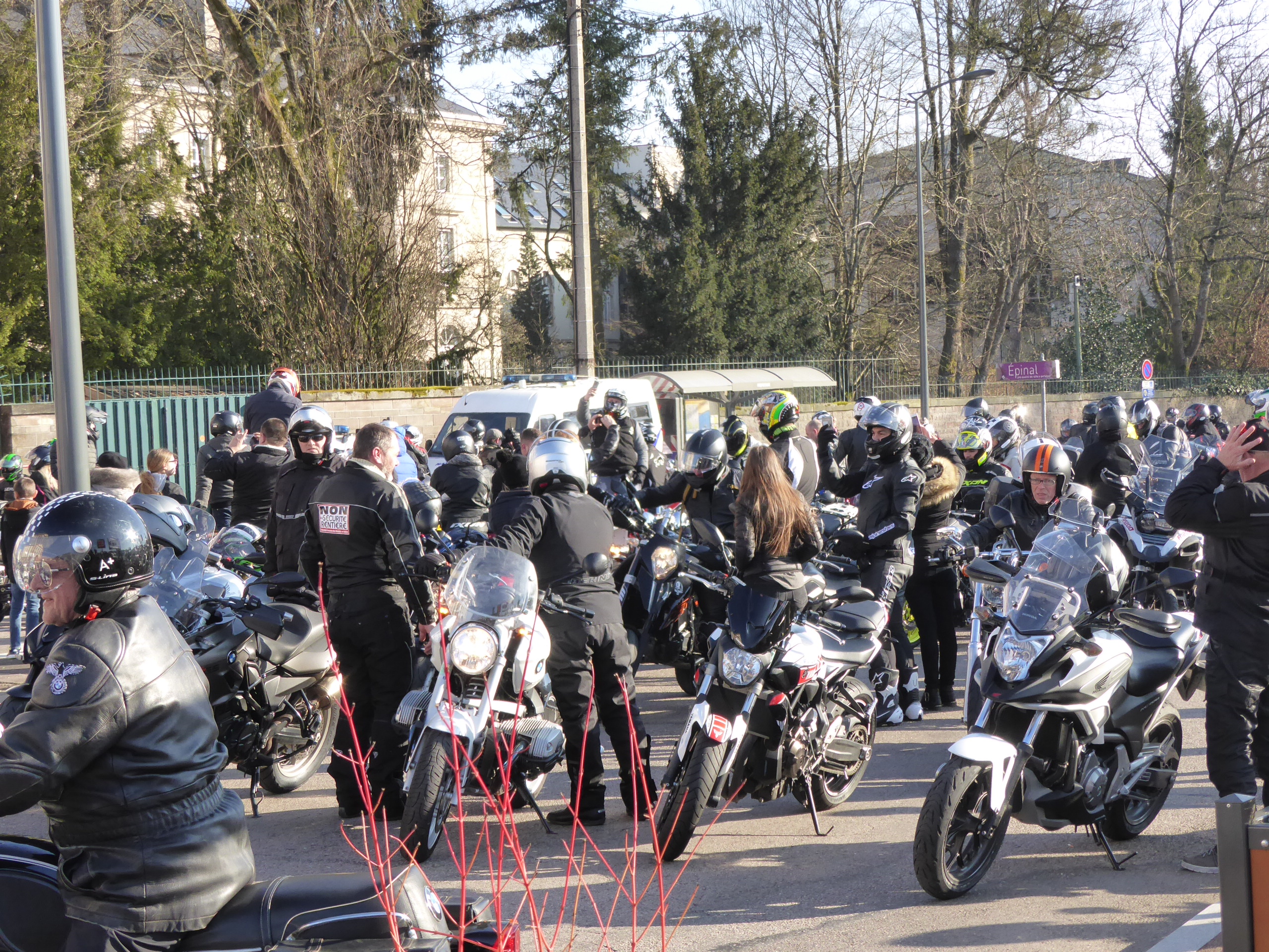Les motards en colère contre la réforme du contrôle technique – Épinal infos